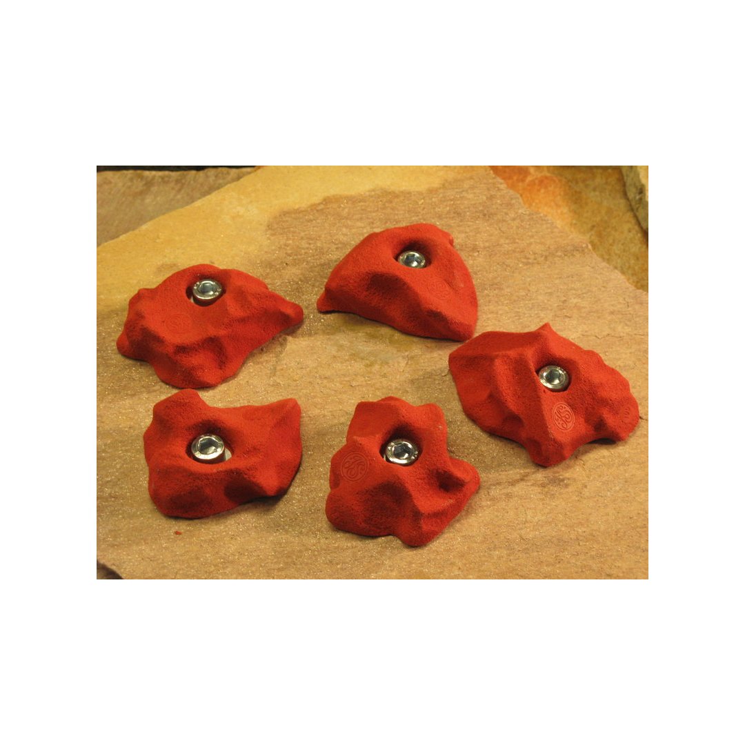 Klettergriff-Set Chünetta 5-teilig Orange