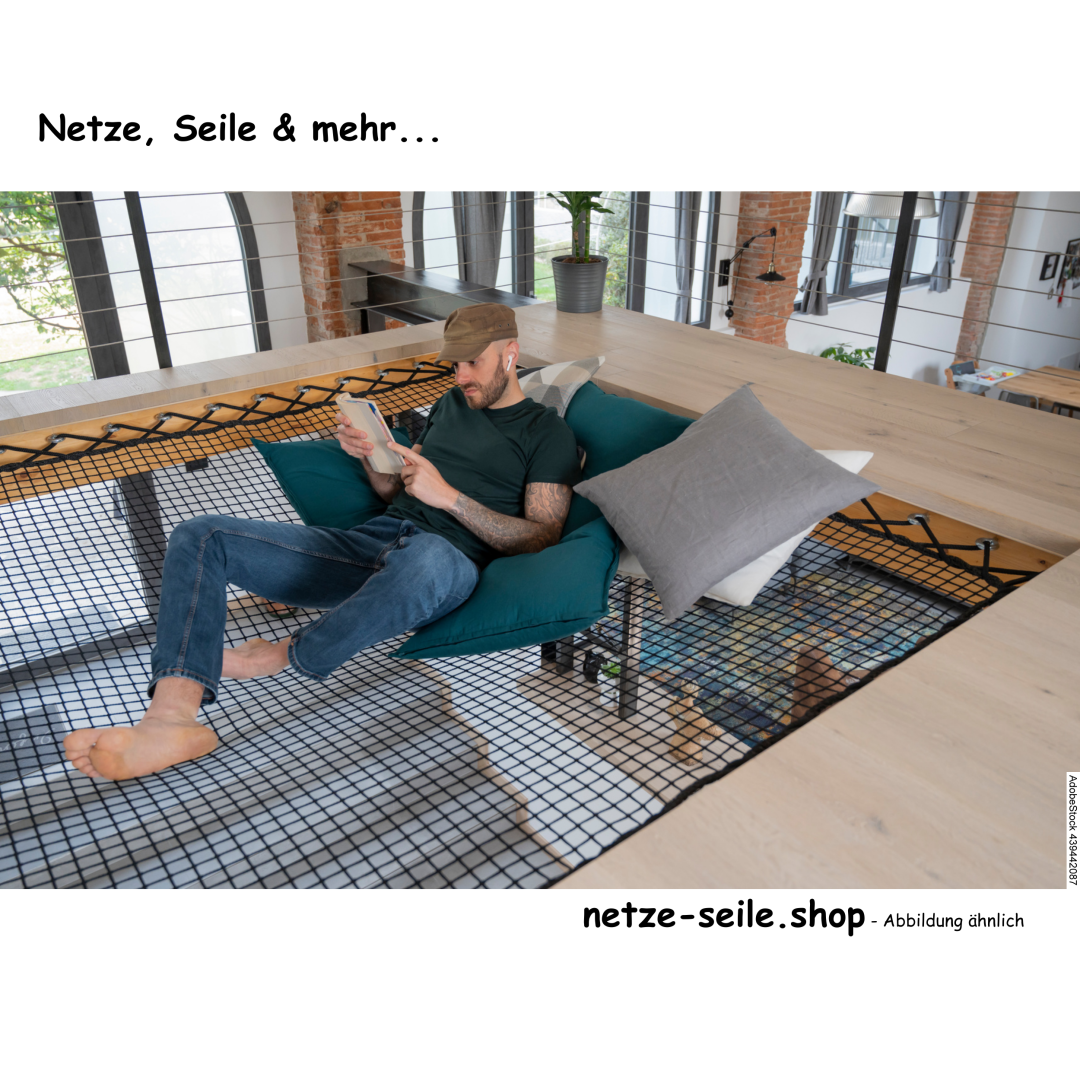 Hammock floor net * PP net * #30 knotless rectangle