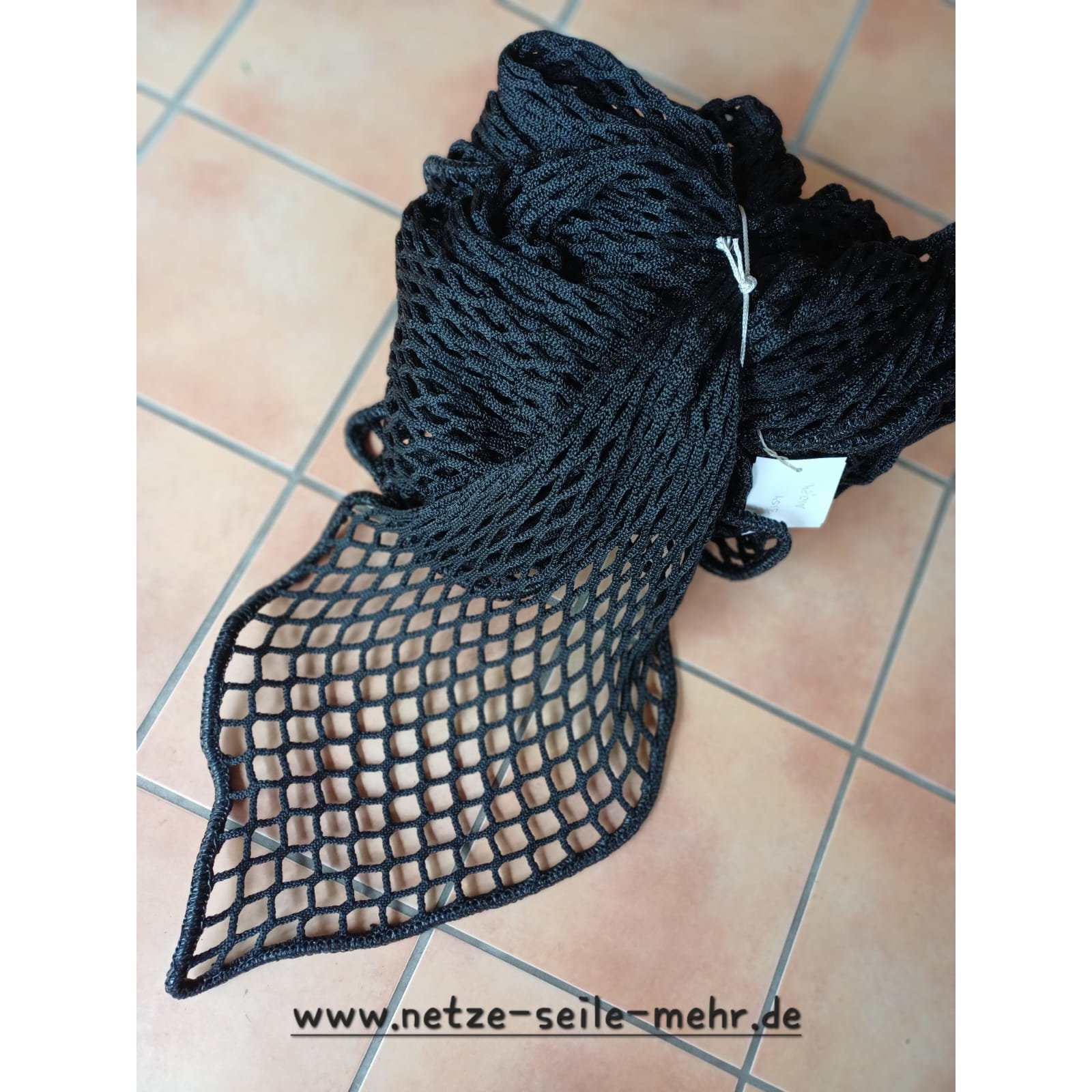 PP-Netz 30mm Masche, Grösse 3,00 x 3,00m, Farbe schwarz