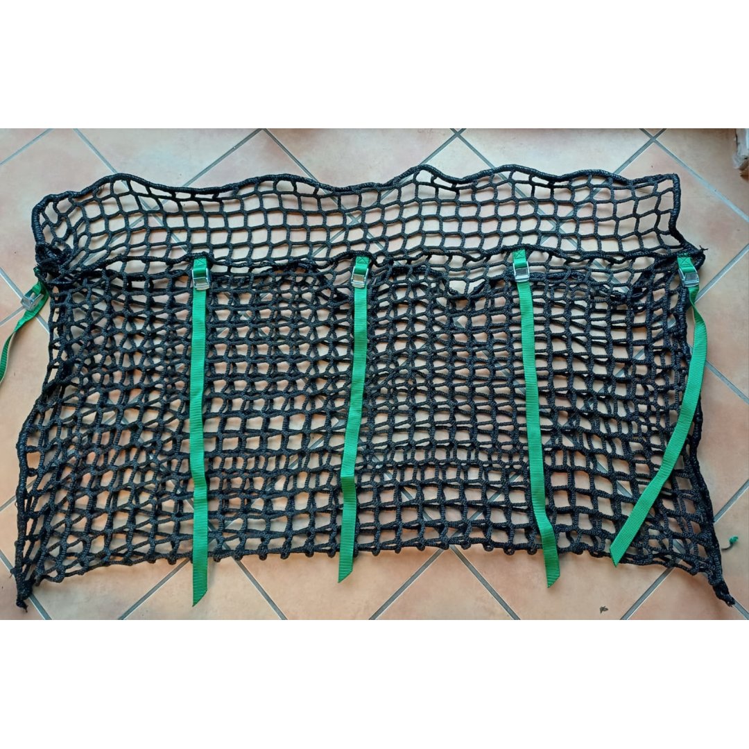 Heunetz in taschenform mit Überschlag