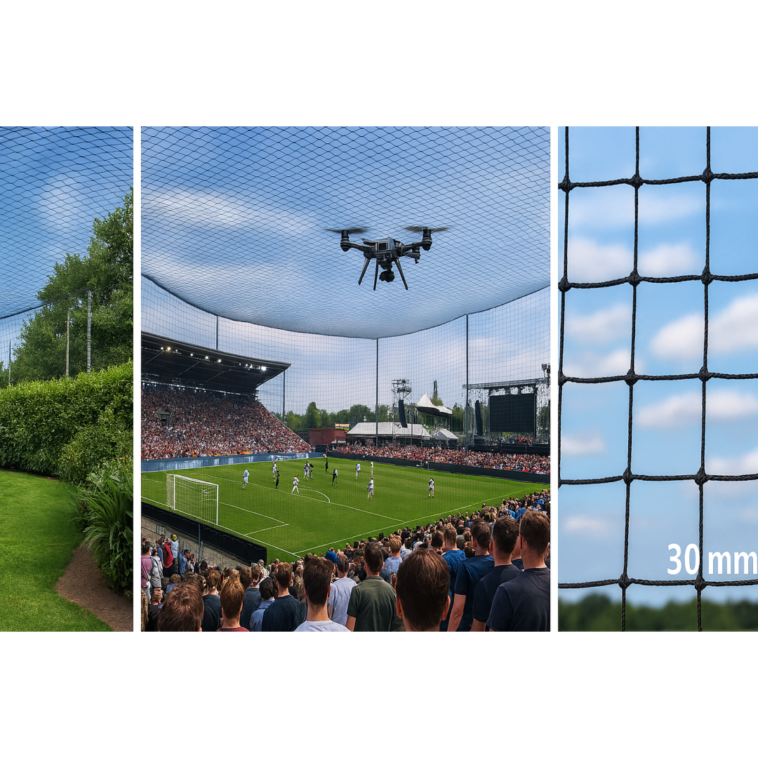 Dronennet PP Ø 3 mm – 50 mm Maaswijdte |...