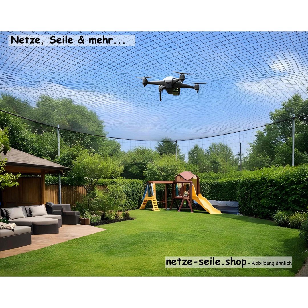 Filet Anti‑Drone PP Ø 3 mm – Mailles 50 mm