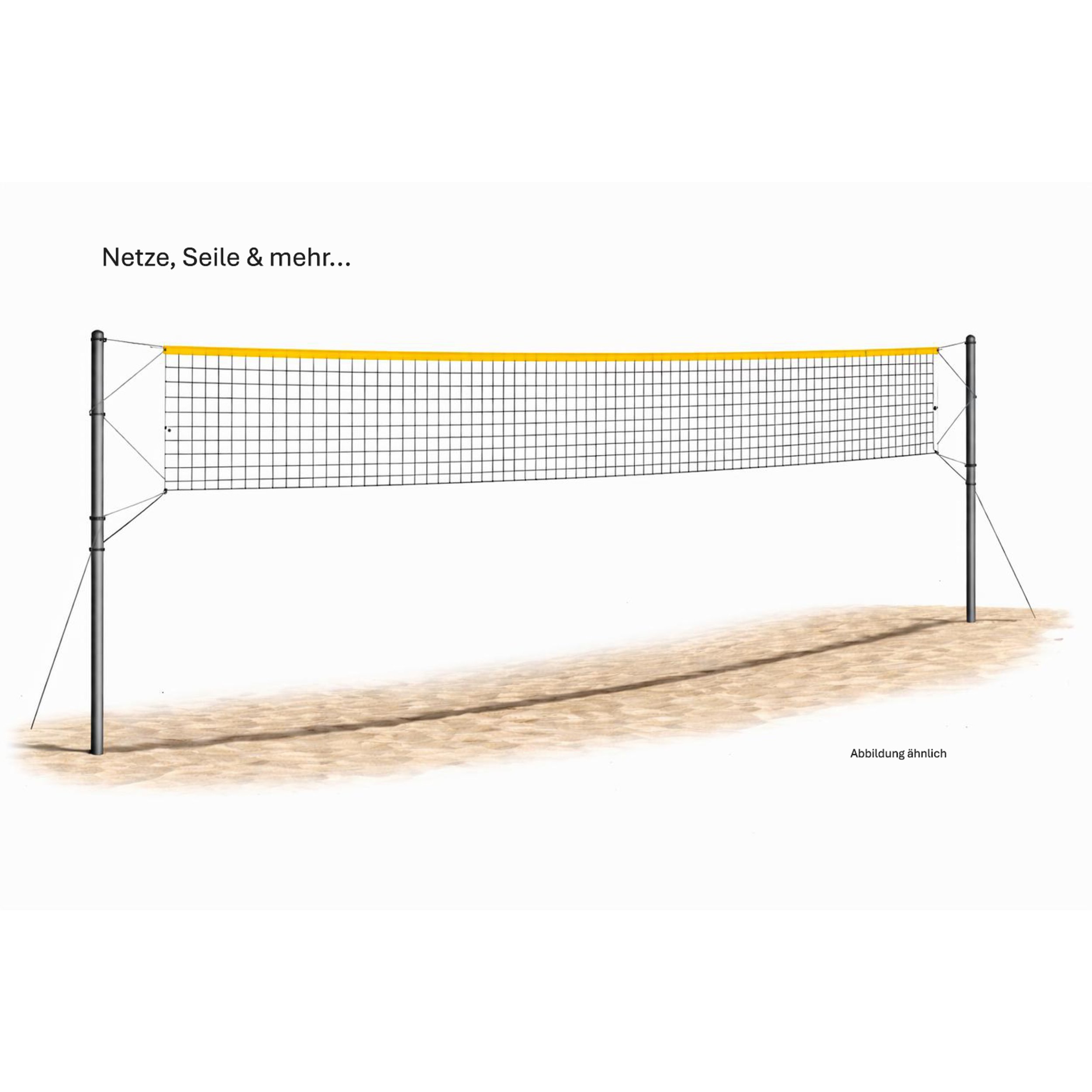 Beach volleyball net