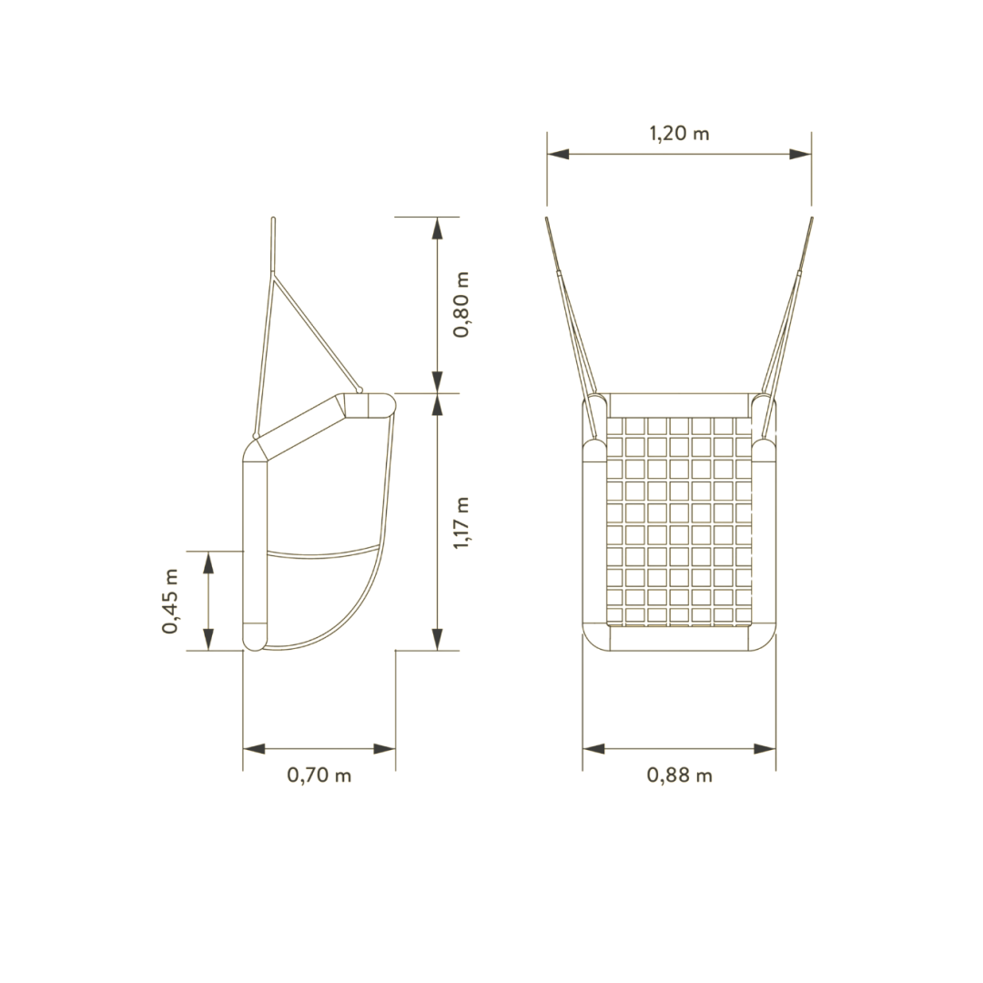 Sitzschaukel Hollywood
