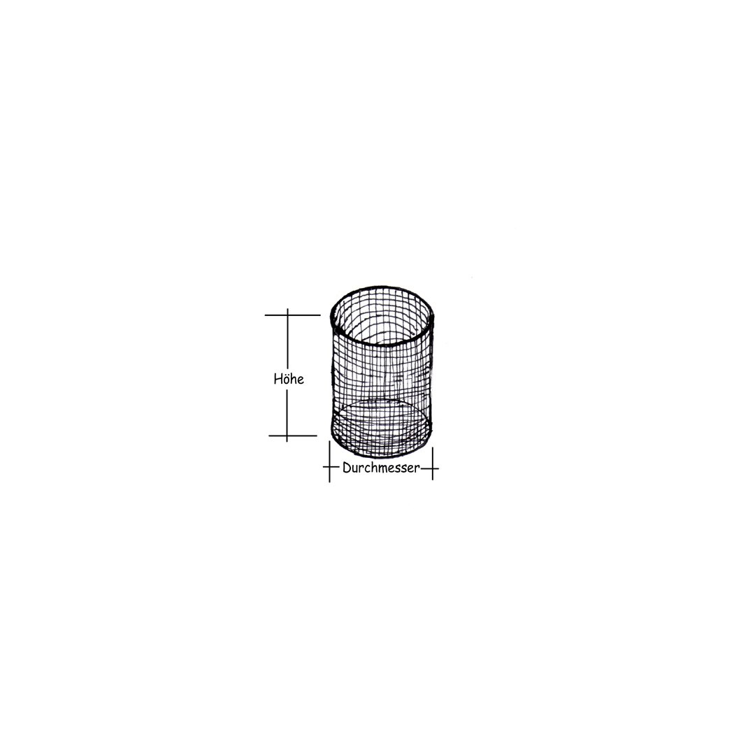 Hooi-net in buisvorm, diameter ca. 74 cm, hoogte ca. 86 cm
