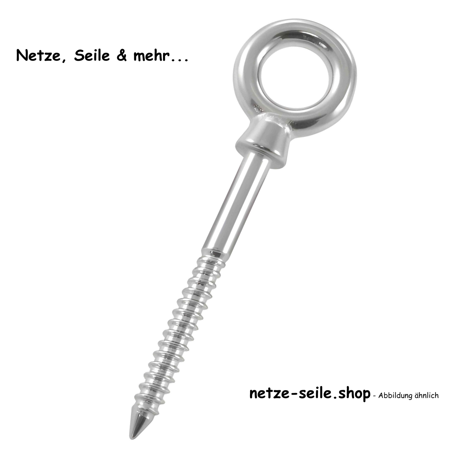 Boulon à œil - filet en bois A4 8x80mm [2,50 EUR]