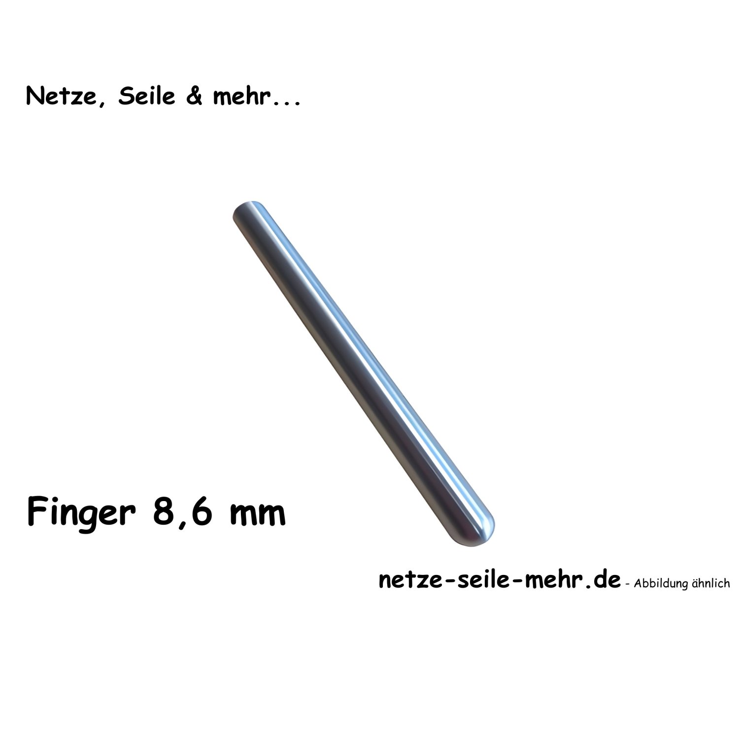 Doigt de 8,6 mm